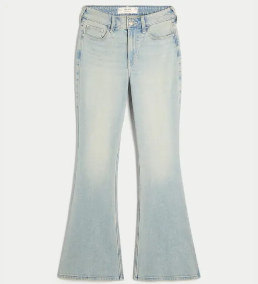 Embroidery Flared Pants